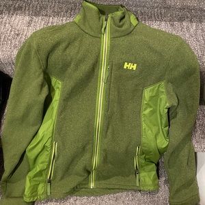 Helly Hansen Men’s L full zip fleece green